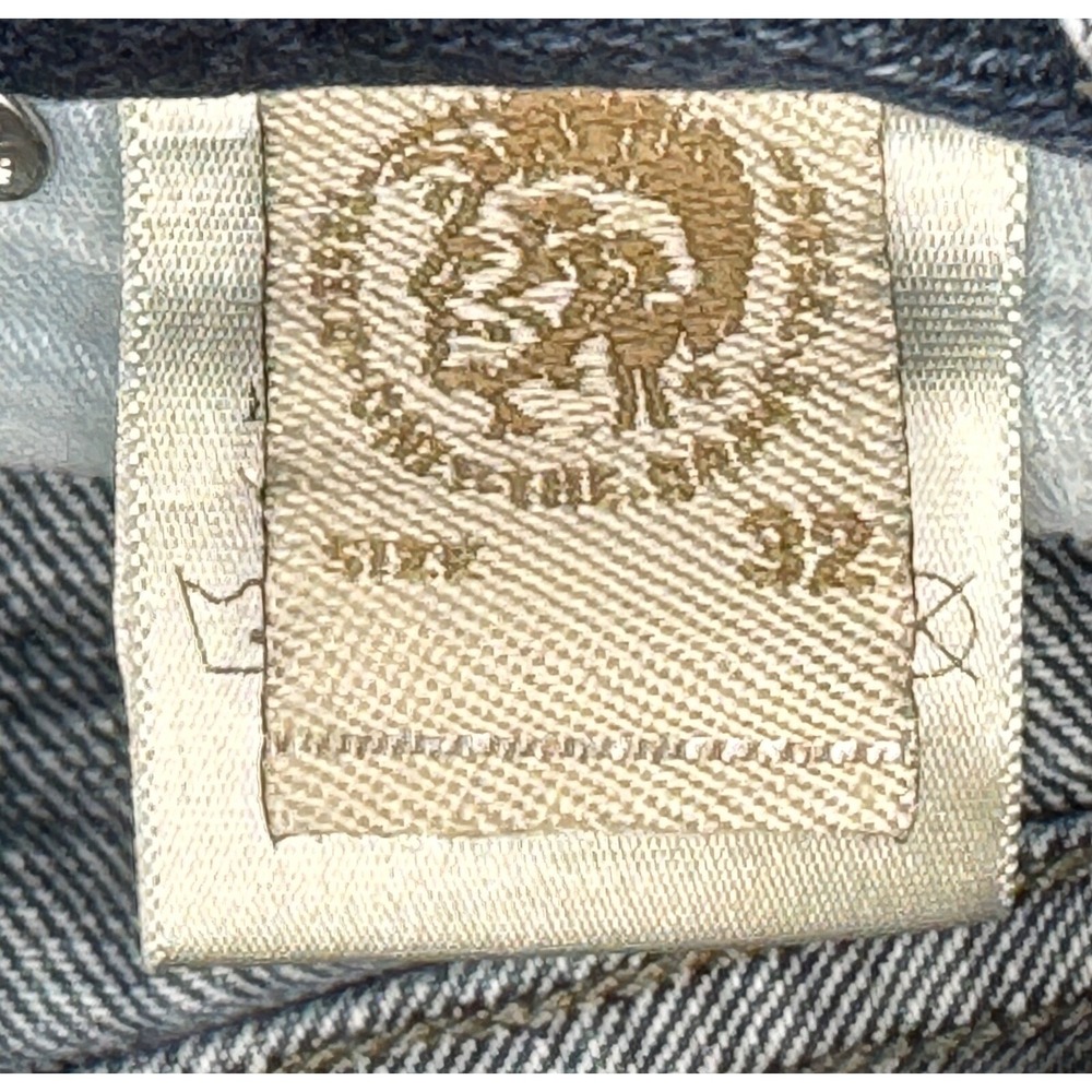 Diesel Industry Larkee Vtg Men's Button Fly Denim Jeans Size 32x30 - Picture 6 of 15
